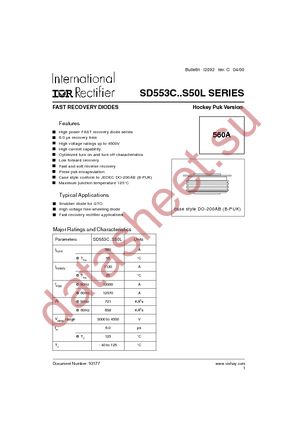 SD553C30S50L datasheet  